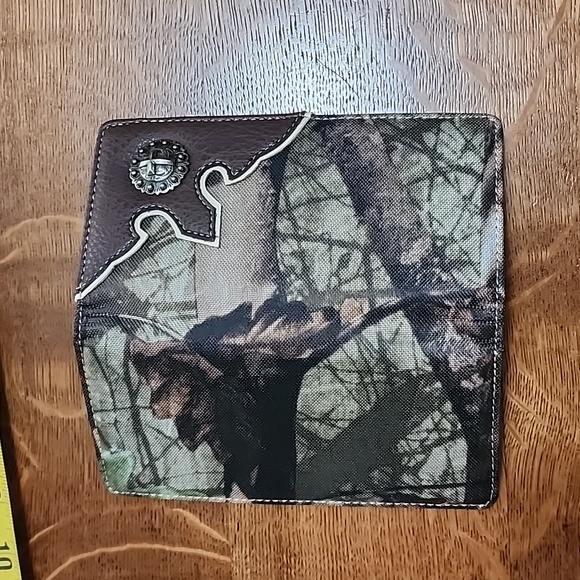 Camo wallet cross checkbook camouflage long - Picture 4 of 7